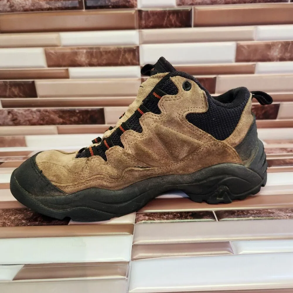 Nike ACG Hiking Boots Men’s 7 Brown Suede Vintage 2000 No Laces Outdoor Trail